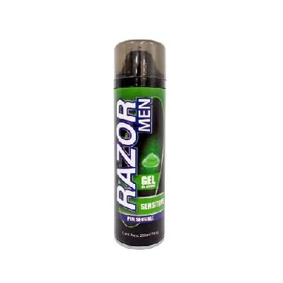 RAZOR GEL AFEITAR HOMBRE PIEL SENSIBLE 1